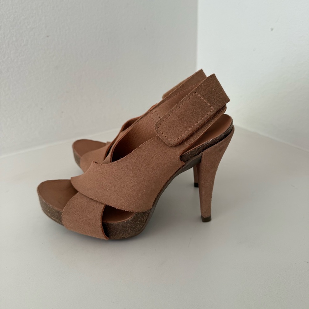 Pedro Garcia Platform Slingback Heels - Picture 5 of 12